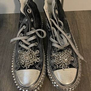Free People | Nan-Ku Couture Cruise Studded Hi Top Sneakers